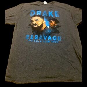 Drake And 21 Savage IAAB Shirt.